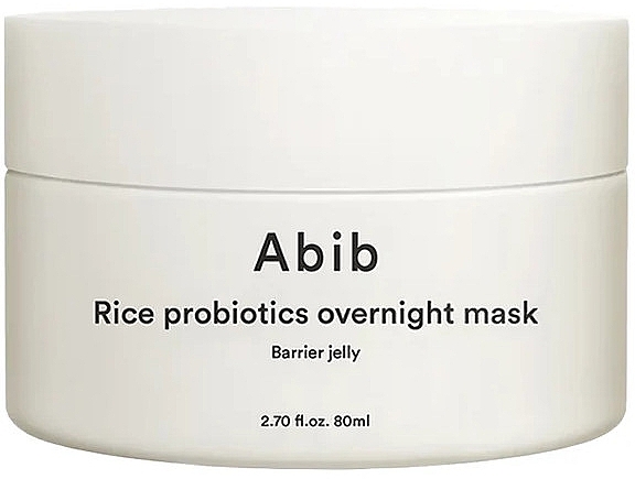 Ryżowa maska z probiotykami ​​na noc - Abib Rice Probiotics Overnight Mask Barrier Jelly — Zdjęcie N1