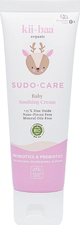 Kojący krem ​​z cynkiem - Kii-baa Baby Sudo-Care Soothing Cream — Zdjęcie N1