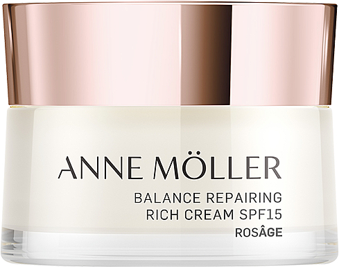 Krem do cery normalnej - Anne Moller Rosage Balance Repairing Rich Cream Spf15 — Zdjęcie N1