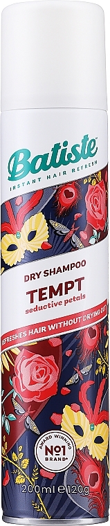 Suchy szampon do włosów - Batiste Tempt Dry Shampoo