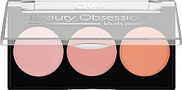 Kup Paleta różów do twarzy - Quiz Cosmetics Beauty Obsession Palette Blush