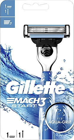 Golarka z 1 wymiennym wkładem - Gillette Mach 3 Start — Zdjęcie N2