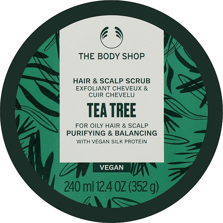 Peeling do skóry głowy i włosów - The Body Shop Tea Tree Purifying & Balancing Hair & Scalp Scrub — Zdjęcie N3
