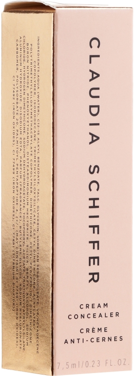 Kremowy korektor do twarzy - Artdeco Claudia Schiffer Cream Concealer  — Zdjęcie N1