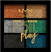 Kup Paleta pigmentów do makijażu - NYX Professional Makeup Love Lust Disco Foil Play Pigment Palette