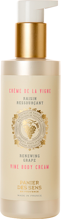 Regenerujący krem do ciała Winogrono - Panier Des Sens Renewing Grape Vine Body Cream — Zdjęcie N1