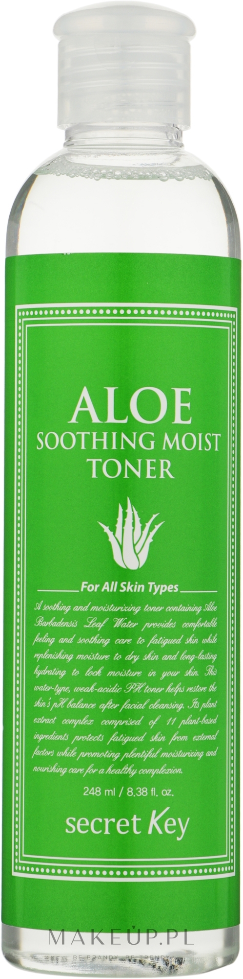 Tonik do twarzy - Secret Key Aloe Soothing Moist Toner (248ml) — Zdjęcie 248 ml