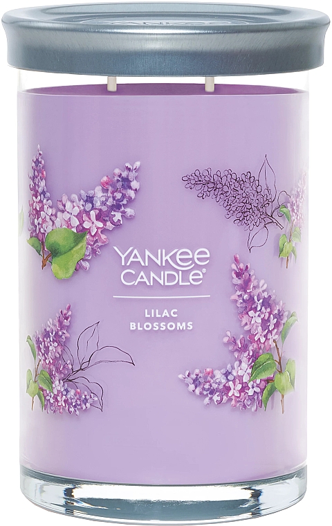 Świeca zapachowa na podstawce Lilac Blossoms, 2 knoty - Yankee Candle Lilac Blossoms Tumbler — Zdjęcie N1