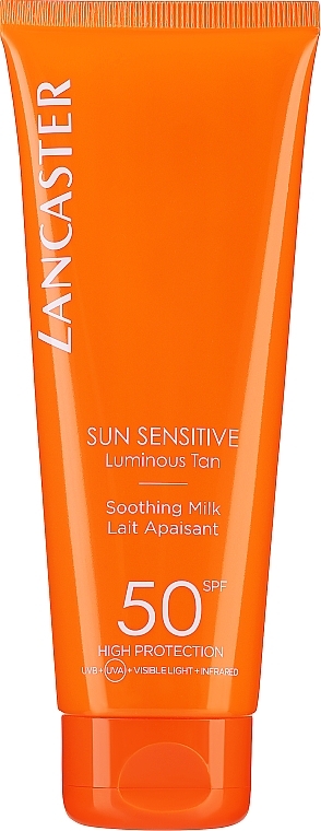 Przeciwsłoneczne mleczko do ciała SPF 50 - Lancaster Sun Sensitive Delicate Soothing Milk — Zdjęcie N1