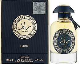 Lattafa Perfumes Ra'ed Luxe Gold - Woda perfumowana — Zdjęcie N2