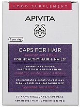 Suplement diety Na włosy - Apivita Caps for Hair — Zdjęcie N1