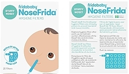 Filtry higieniczne do aspiratora do nosa - Frida Baby NoseFrida Hygienic Filters — Zdjęcie N2