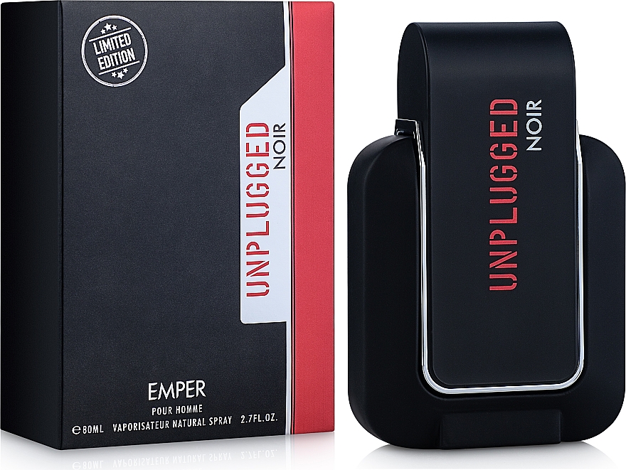 Emper Unplugged Noir - Woda toaletowa	 — Zdjęcie N2