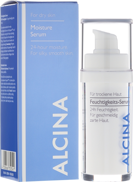 Nawilżające serum do cery suchej - Alcina Professional Moisture Serum — Zdjęcie N1
