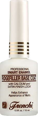 Korekta niejednorodnych paznokci - Frenchi Smart Enamel Ridgefiller Base Coat — Zdjęcie N1