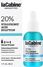 Krem-serum do twarzy - La Cabine Monoactives 20% Hyaluronic Serum Cream — Zdjęcie N2