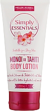Kup Odżywczo-wygładzający wegański lotion do ciała Kokos - Mellor & Russell Simply Essentials Monoi de Tahiti Body Lotion