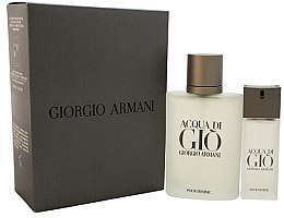 Kup Giorgio Armani Acqua Di Gio Pour Homme - Zestaw (edt 100 ml + edt 15 ml)