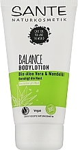 Bio balsam do ciała Migdał i aloes - Sante Balance Body Lotion Aloe Vera & Almond Oil — Zdjęcie N1