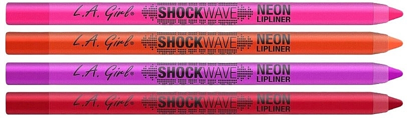 Konturówka do ust - L.A. Girl Shockwave Neon Lip Liner — Zdjęcie N2