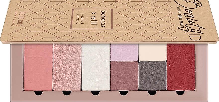 Paleta do makijażu - Benecos Beauty ID Stockholm Natural Refill Palette (wymienny wkład) — Zdjęcie N1