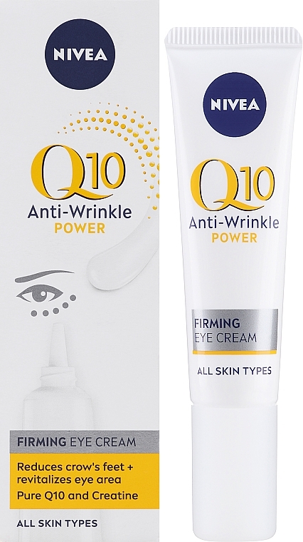 Przeciwzmarszczkowy krem pod oczy - NIVEA Visage Anti Wrinkle Q10 Plus Eye Cream — Zdjęcie N5