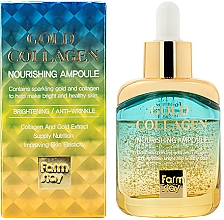 Serum z kolagenem do twarzy - FarmStay Gold Collagen Nourishing Ampoule — Zdjęcie N1