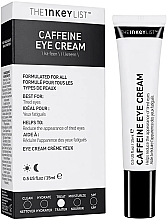 Krem pod oczy z kofeiną - The Inkey List Caffeine Eye Cream — Zdjęcie N2