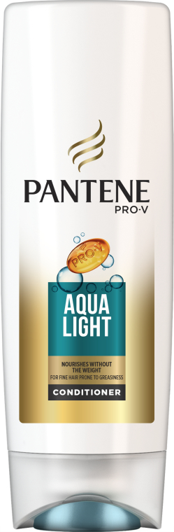 Lekka odżywka nawilżająca do włosów cienkich i ze skłonnością do przetłuszczania się - Pantene Pro-V Aqua Light — Zdjęcie N4