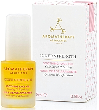 Kup PRZECENA! Kojący olejek do twarzy - Aromatherapy Associates Inner Strength Soothing Face Oil *