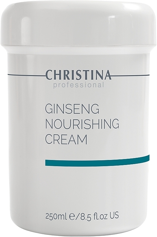Odżywczy krem z wyciągiem z żeń-szenia do skóry normalnej i suchej - Christina Ginseng Nourishing Cream