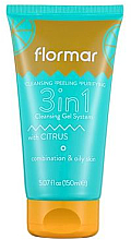Żel do mycia twarzy 3w1 do skóry mieszanej i tłustej - Flormar Cleansing Gel 3in1 Combination & Oily Skin — Zdjęcie N1