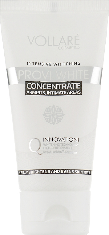 Intensywnie wybielający koncentrat do okolic intymnych i pod pachami - Vollare Provi White Intensely Whitening Concentrate — Zdjęcie N2