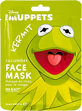 Nawilżająca maska w płachcie do twarzy - Mad Beauty Disney Muppets Face Mask Kermit	 — Zdjęcie N1