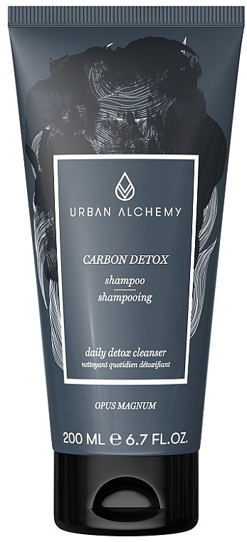 Szampon do włosów z węglem aktywnym - Urban Alchemy Opus Magnum Carbon Detox Shampoo — Zdjęcie N1
