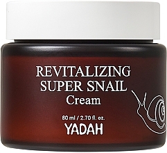 Kup Rewitalizujący krem do twarzy z ekstraktem ze śluzu ślimaka - Yadah Revitalizing Super Snail Cream