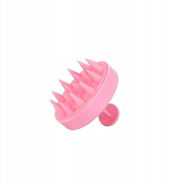 Masażer do skóry głowy, różowy - Donegal Blissful Scalp Massager — Zdjęcie N2