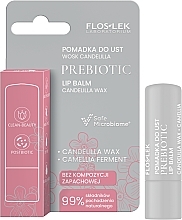 Balsam do ust z woskiem candelilla - Floslek Prebiotic Lip Balm Candelilla Wax  — Zdjęcie N1