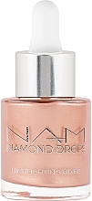 Płynny rozświetlacz do twarzy - NAM Diamond Drops Mixer Liquid highlighter — Zdjęcie N1