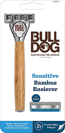 Maszynka do golenia - Bulldog Sensitive Bamboo — Zdjęcie N1