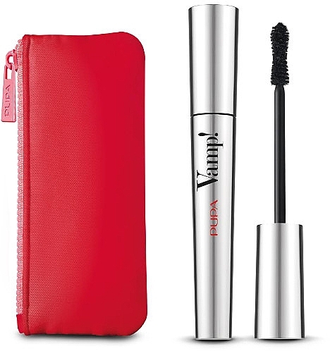 Zestaw - Pupa Vamp! (mascara/9ml + pouch) — Zdjęcie N1