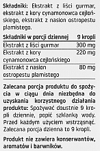 Suplement diety w kroplach Poziom glukozy - Pharmovit Clean label Glucose level — Zdjęcie N3