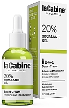 Krem-serum do twarzy - La Cabine Monoactives 20% Squalane Oil Serum Cream — Zdjęcie N2