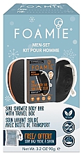 Kup Zestaw - Foamie Starter Set Body Men (soap 90g + bag + box)