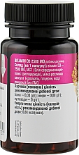 Kapsułki witaminy D3 2500 IU 150 mg - Golden Pharm — Zdjęcie N2