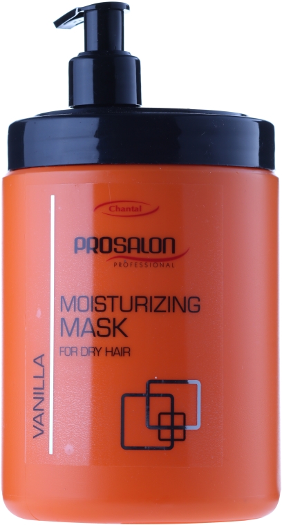 Nawilżająca maska do włosów suchych Wanilia - Prosalon Vanilla Moisturizing Mask