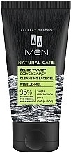 Żel do mycia twarzy - AA Men Natural Care Cleansing Face Gel — Zdjęcie N1