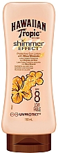 Balsam do opalania z drobinkami SPF 8 - Hawaiian Tropic SPF8 Shimmer Effect Sun Lotion — Zdjęcie N1