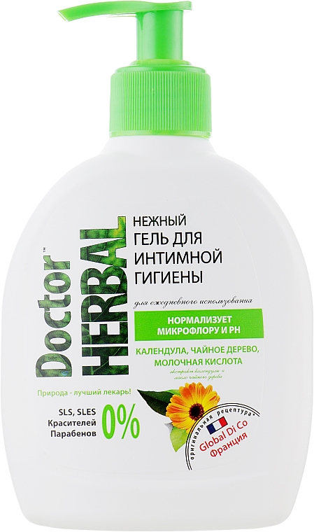 Żel do higieny intymnej Nagietek - Doctor Herbal