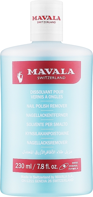 Profesjonalny zmywacz do paznokci z acetonem - Mavala Nail Polish Remover — Zdjęcie N1